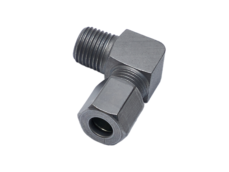 Угловой обжимной фитинг 1/8 ø6 мм